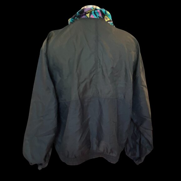 Vintage 90's Windbreaker Yellowknife Northwest Territories Jacket Sz XL - Picture 4 of 7